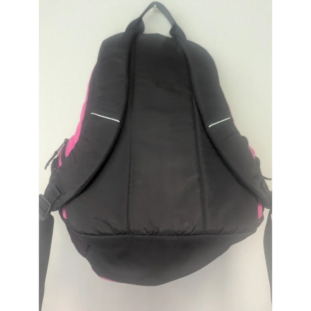 L.L.Bean Pink Butterfly Backpack  Black‎ School Book Bag Travel Daypack Hiking